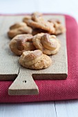 Christmas biscuits with cashew nuts