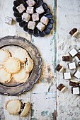 Mince pies and Christmas cake squares