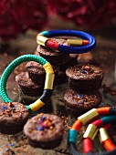 Mini-Schokoladenmuffins