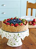 do-ahead fun desserts - Berry cheesecake