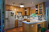 kitchen with fitted cabinets; West Palm Beach; USA