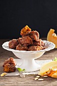 Fried pumpkin balls