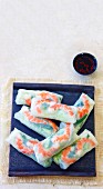 Prawn rice paper rolls