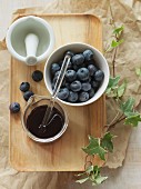 Blueberry extract and blueberries