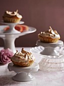 Tartlets topped with meringue