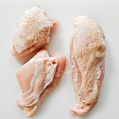 Three chicken breast pieces