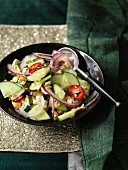 Cashew nut and cucumber relish
