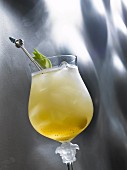 A cocktail made with cider