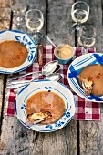 Fish soup with rouille (Provence, France)
