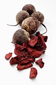 Beetroots and beetroot crisps