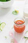 Papaya smoothie as baby food