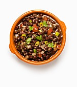 Black bean stew with tomatoes and chilli peppers (Mexico)