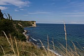 A view of the Baltic sea from the fishing village of Vitt, Rügen