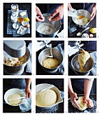 Making yeast dough
