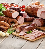 Schinken und Wurstspezialitäten