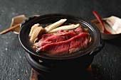 Sukiyaki (one-pot dish from Japan)