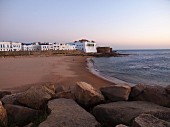 A view of Asilah – an artist town between Larache und Tanger on the Atlantic coast of Morocco