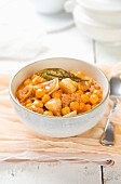 Chickpea stew with pork