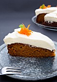 Carrot cake with cream cheese