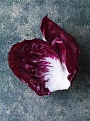 Radicchio leaf (close-up)