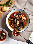 Cioppino (fish soup from California)