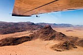 Luftaufnahe von Wolwedans, NamibRand Privatreservat, Namibia, Afrika