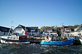 The harbour of Vitte, Hiddensee, Mecklenburg-Vorpommern