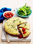Chickpea & couscous meatloaf