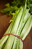 A bunch of Chinese celery