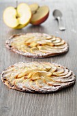 Tarte aux pommes (French apple tarts)