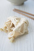 Yuba - soya milk skin (speciality from Kyoto, Japan)