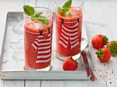 Strawberry & tomato smoothie