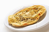 Naan bread with garlic
