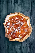 Apricot tart (seen from above)