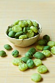 Wasabi peas from Japan