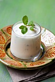 Tzatziki with fresh mint