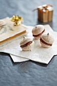 Chocolate macaroons