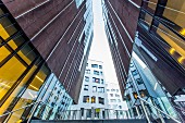 Hafencity, Hamburg: architecture on Überseeboulevard