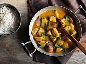 Yellow Thai curry with vegetables (Thailand)