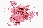 Crumbled pink blusher