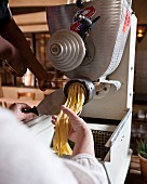Tagliatelle being made in Café Paradiso, Cape Town