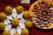 Indian sweets and nuts