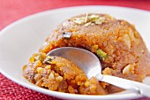Moong dal halva (Indian sweets)
