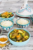 Marokkanische Lammtajine mit Couscous