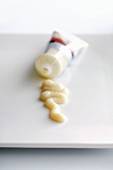 Garlic paste from a tube