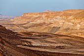 The amazing rock formations in the Negev Desert, Jerusalem