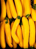 Yellow courgettes (full frame)