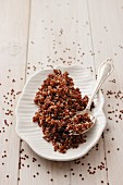 Red quinoa (cooked)