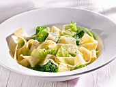Pappardelle with savoy cabbage