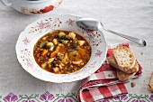 Ribollita (Tuscan vegetable soup)
